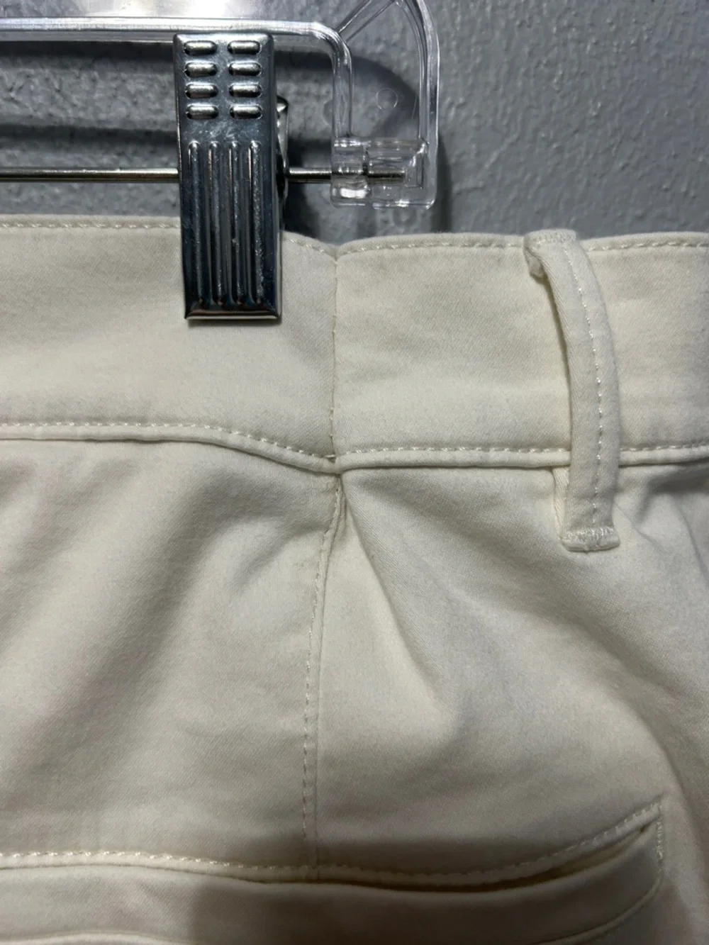 Beautiful Ann Taylor Weekend Wide-Leg Pants - Cream Size 14 - Picture 4 of 8